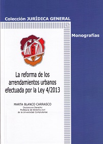 Reforma de los Arrendamientos Urbanos Efectuada por la Ley 4/2013-0