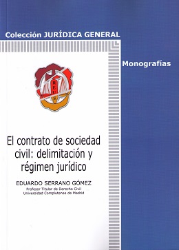 Contrato de Sociedad Civil: Delimitación y Régimen Jurídico -0