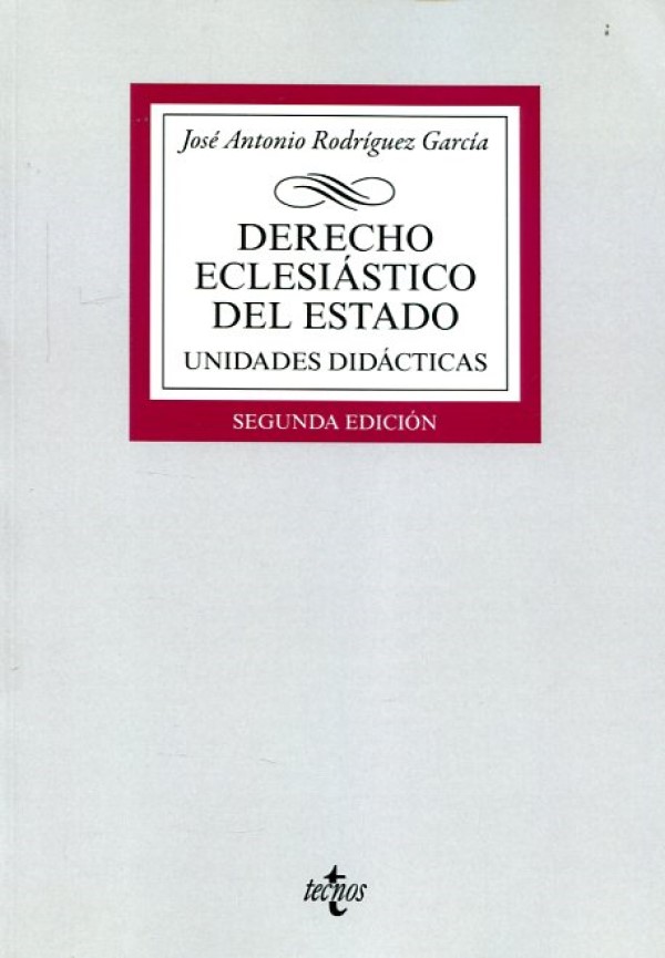 Derecho Eclesiástico del Estado 2015 Unidades Didácticas-0