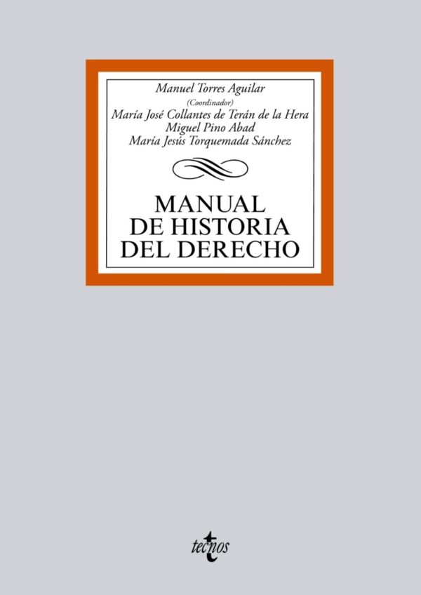 Manual de Historia del Derecho -0