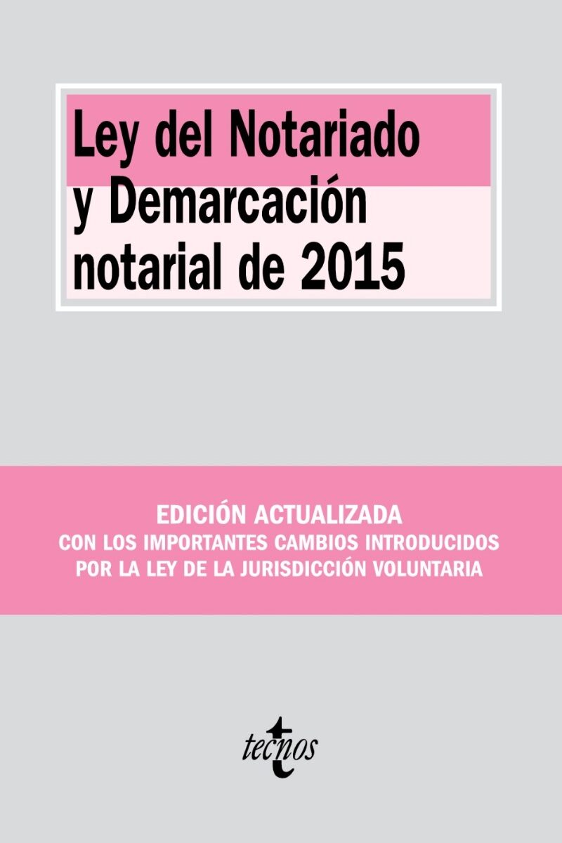 Ley del Notariado y Demarcación notarial de 2015 -0
