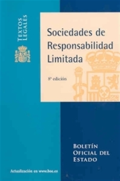 Sociedades de Responsabilidad Limitada, 8ª Ed. -0