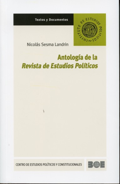 Antología de la Revista de Estudios Políticos -0