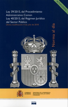 Ley de Procedimiento Administrativo Común de las Administraciones Públicas y Ley de Régimen Jurídico del Sector Público-0