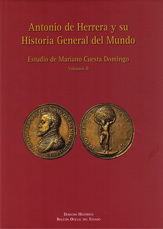Antonio de Herrera y su Historia General del Mundo, Tomo II Estudio de Mariano Cuesta Domingo-0