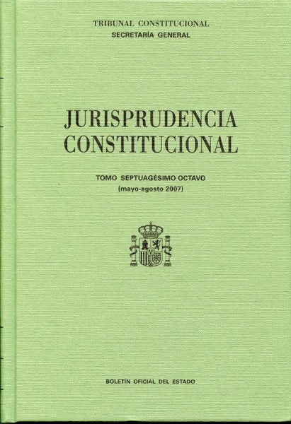 Jurisprudencia Constitucional, 78 (Mayo-Agosto 2007)-0