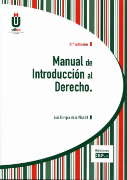 Manual de Introducción al Derecho 2012 -0