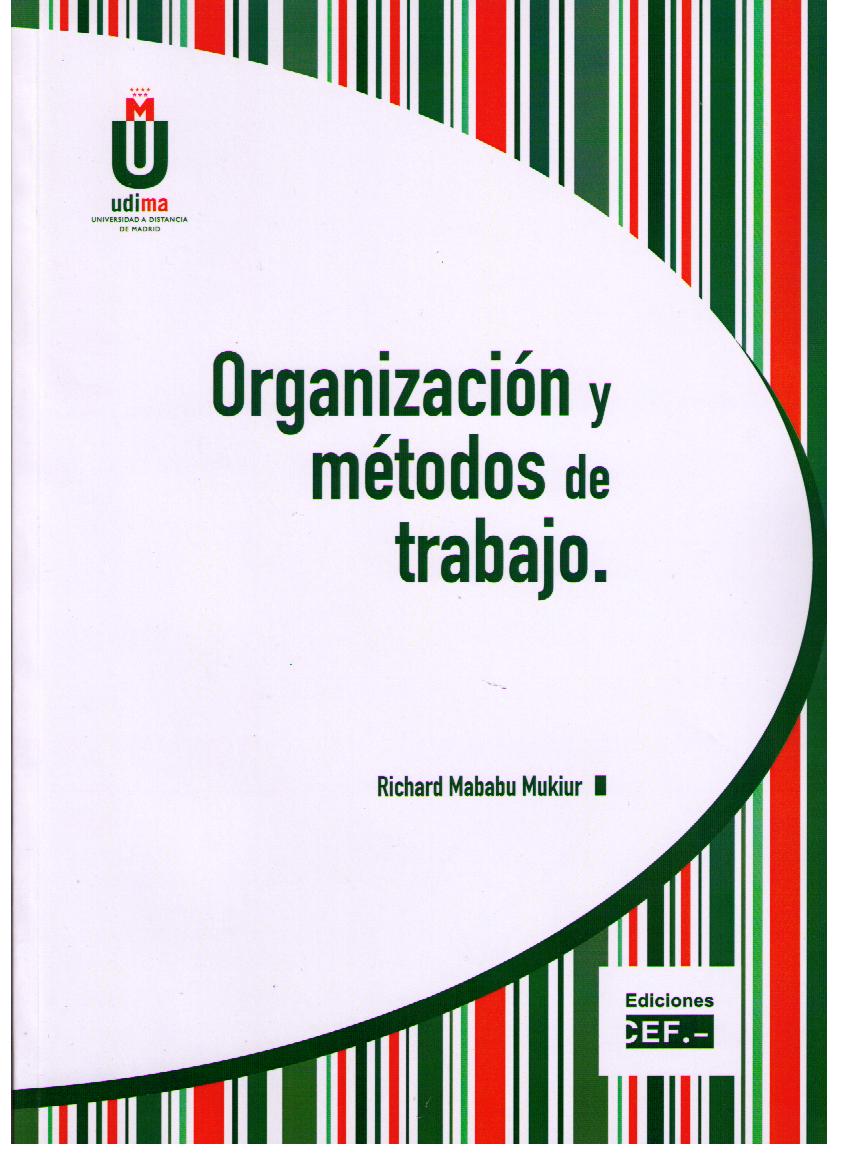 Organización y Métodos de Trabajo 2012 -0