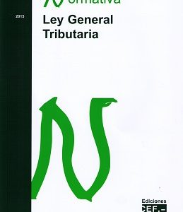 Ley General Tributaria. Normativa 2015 -0