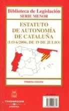 Estatuto de Autonomía de Cataluña. (LO 6/2006, de 19 de Julio) Bilingüe.-0