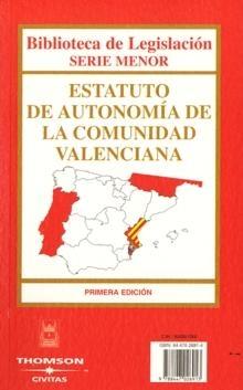 Estatuto de Autonomía de la Comunidad Valenciana. Bilingüe. (CIVITAS)-0