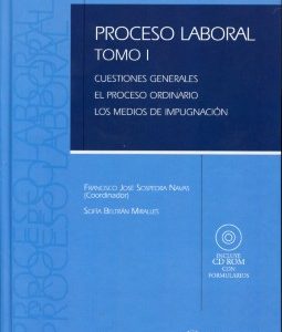 Proceso Laboral, I, 2ª Ed. Cuestiones Generales. El Proceso Ordinario. Los Medios de Impugnación.-0