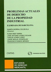 Problemas Actuales de Derecho de la Propiedad Industrial II Jornada de Barcelona de Derecho de la Propiedad Industrial-0