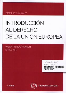 Introducción al Derecho de la Unión Europea 2014 FORMATO DUO. RECOMENDADO EN: UNIVERSIDAD DE VALENCIA-0