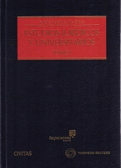 Estudios Jurídicos y Universitarios, 2 Vols. -0
