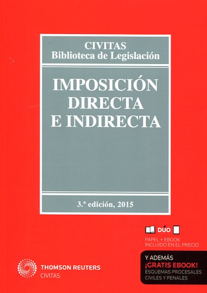 Imposición directa e indirecta 2015 -0
