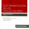 Electronificación de los Títulos Valores -0