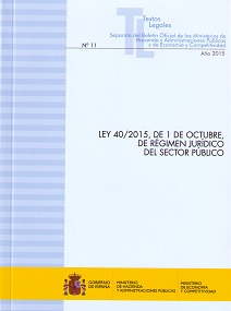 Ley 40/2015, de 1 de Octubre, de Régimen Jurídico del Sector Público-0