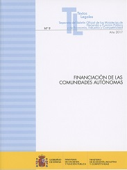 Financiación de las Comunidades Autónomas 2017 Nº 9 Separata del Boletín Oficial de los Ministerios de Hacienda y Función Pública-0
