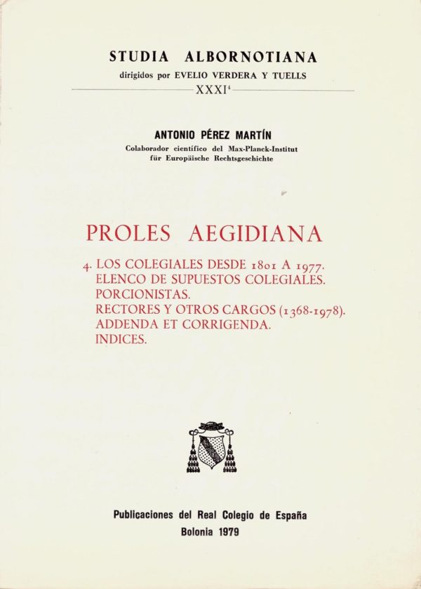 Proles Aegidiana 4 Vols. -23429