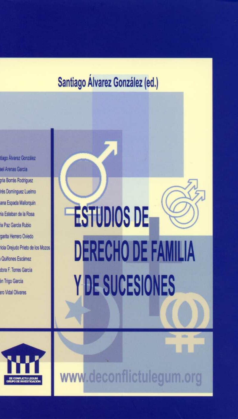 Estudios de Derecho de Familia y de Sucesiones. -0