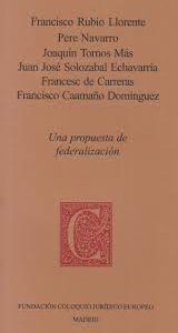 Una Propuesta de Federalización -0