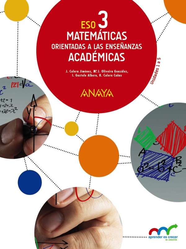 Matemáticas Orientadas a las Enseñanzas Académcias 3º ESO Trimestres-0