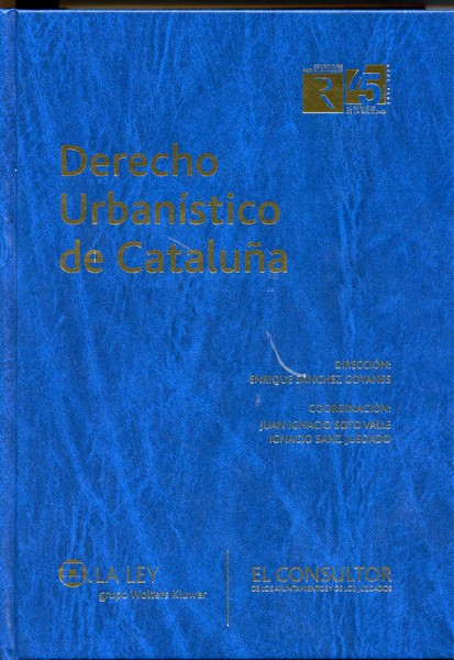 Derecho Urbanístico de Cataluña -0