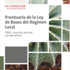 Prontuario de la Ley de Bases del Régimen Local LRBRL, Consultas, Doctrina y Jurisprudencia-0