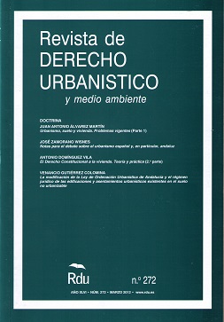 Revista de Derecho Urbanístico y Medio Ambiente Nº 271. Enero-Febrero 2012-0