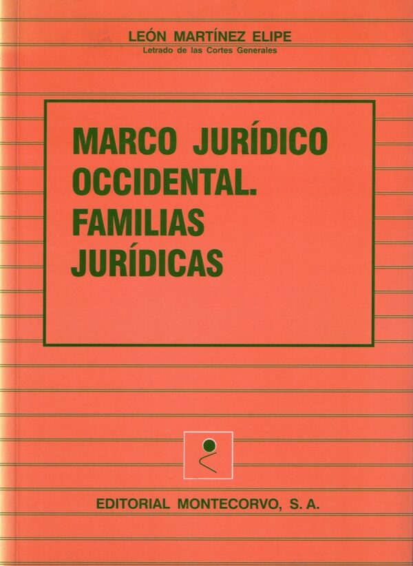 Marco jurídico occidental / 9788471114648