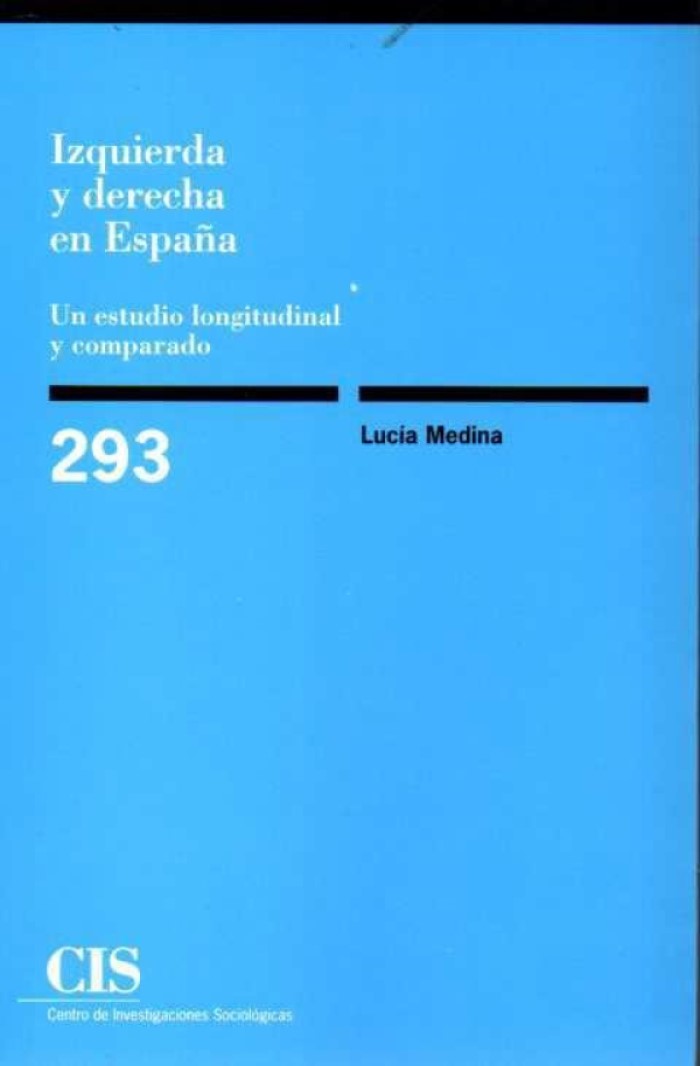 Izquierda y derecha en España. Un estudio longitudinal y comparado-0