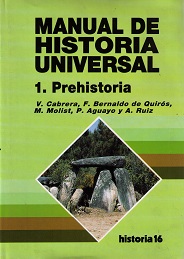 Manual de Historia Universal 1. Prehistoria -0