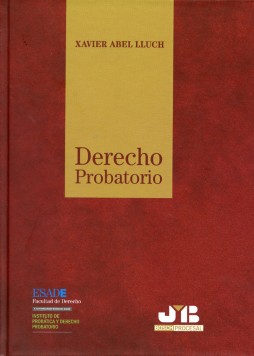 Derecho Probatorio. 2012. -0