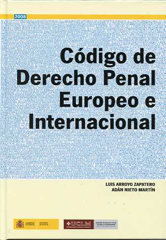 Código de Derecho Penal Europeo e Internacional. -0