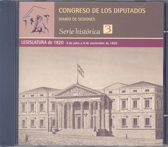 Diarios de Sesiones - Legislatura de 1820 ( 9 de julio a 9 de noviembre de 1820)-0