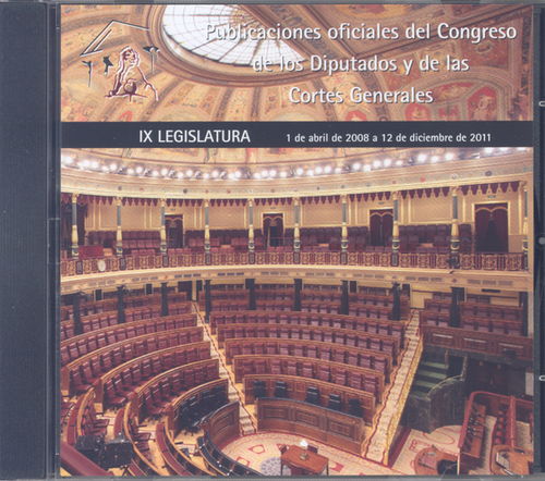 Boletín Oficial y Diario de Sesiones del Congreso de los Diputados y Cortes Generales IX Legislatura DVD 2012-0
