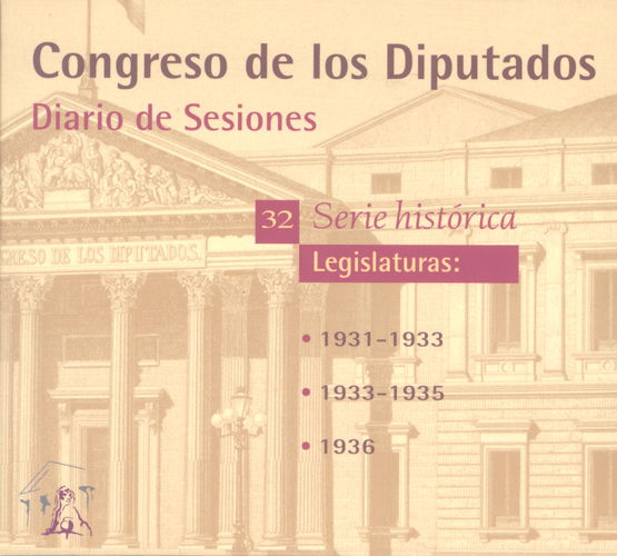 Diario de Sesiones-Legislaturas 1931-1936-0