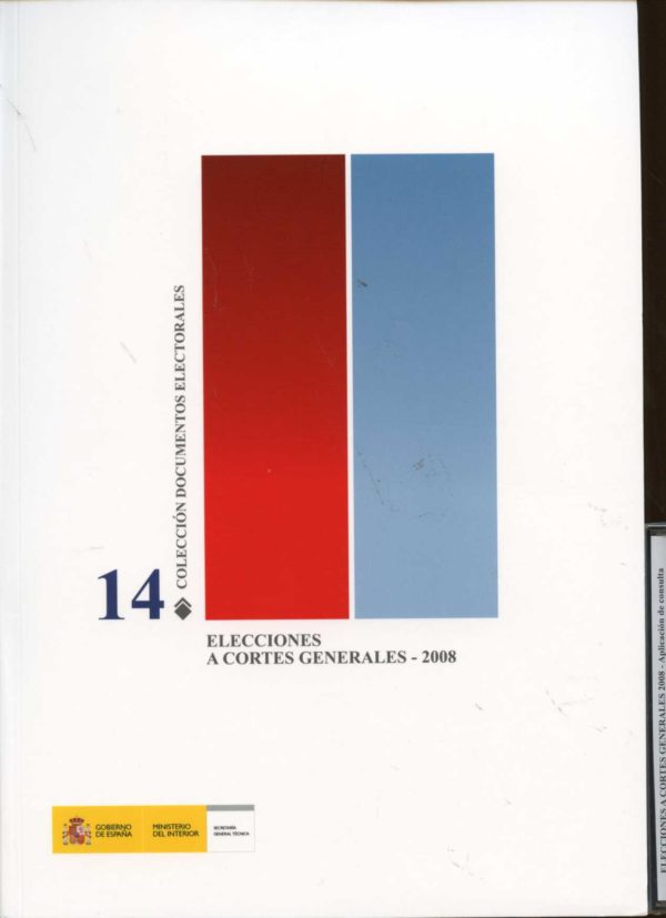 Elecciones a Cortes Generales. 2008. + CD-ROM. -0