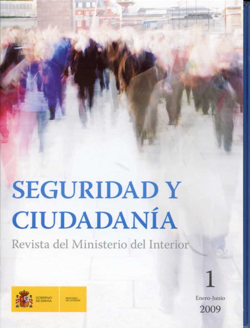 Seguridad y Ciudadanía. CD-ROM. Revista del Ministerio del Interior Nº 1 Enero-Junio 2009-0