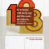 Artículo 108 de la Ley del Mercado de Valores. Transmisión de Sociedades de Inmuebles-0