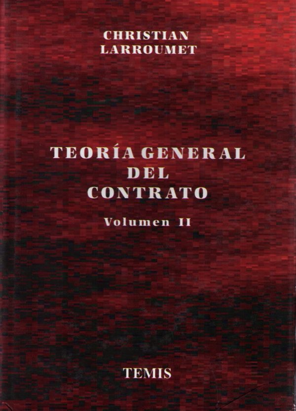 Teoría General del Contrato. 2 Vols. -18065