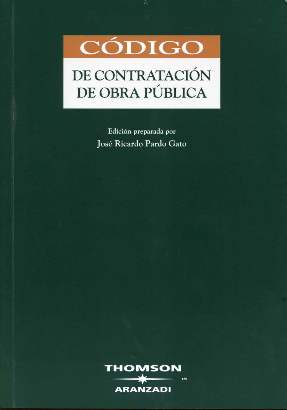 Código de Contratación de Obras Pública -0