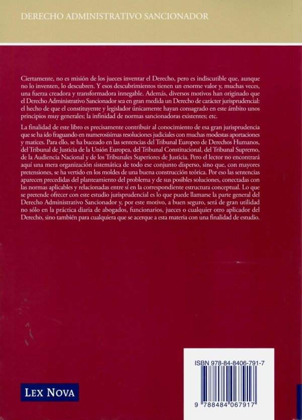 Derecho Administrativo Sancionador. (Incluye CD-ROM con Jurisprudencia)-38689