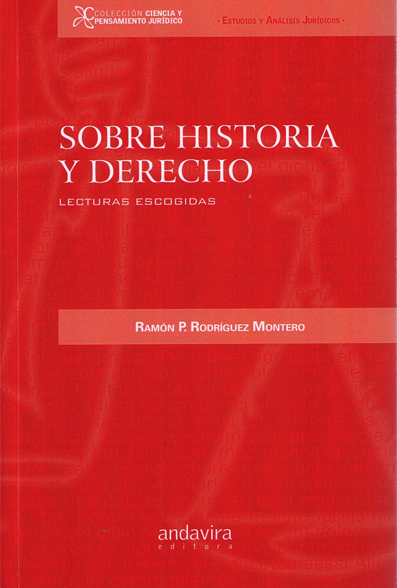 Sobre Historia y Derecho Lecturas Escogidas-0