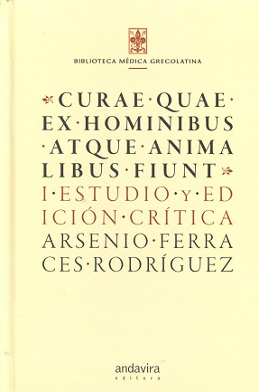 Curae Quae Ex Hominibus Atque Animalibus Fiunt I. Estudio y Edición Crítica-0