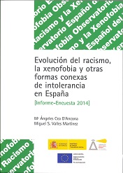 Evolución del Racismo, la Xenofobia (Informe-Encuesta 2014) y otras Formas Conexas de Intolerancia en España-0