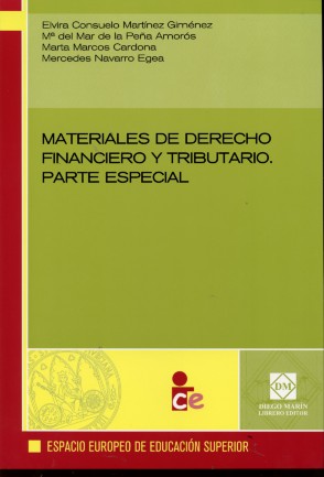 Materiales de Derecho Financiero y Tributario. Parte Especial.-0