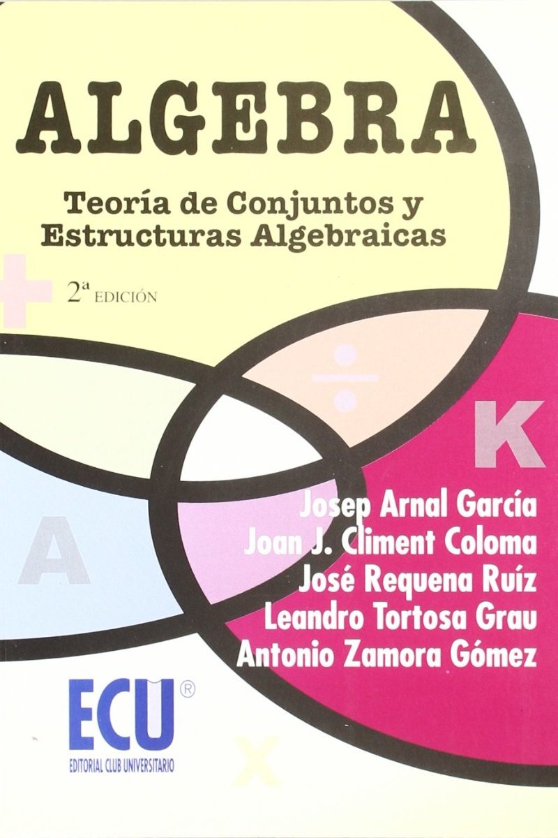 Álgebra. Teoría de Conjuntos y Estructuras Algebraicas.-0
