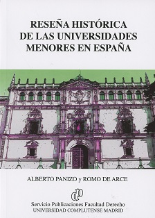 Reseña Histórica de las Universidades Menores en España -0